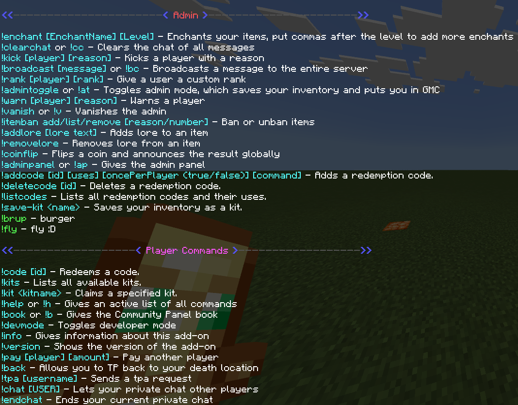 Custom Commands