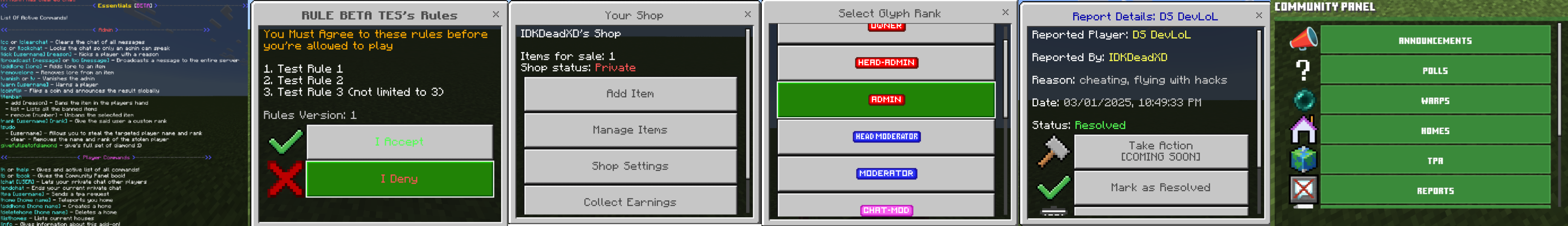 Minecraft Essentials